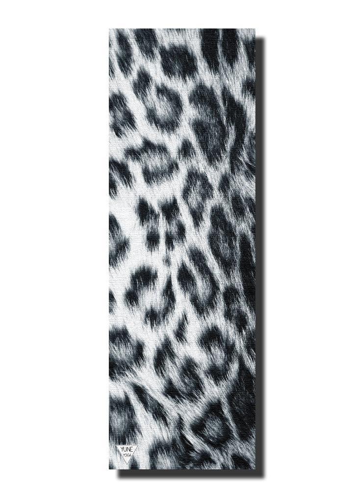 Load image into Gallery viewer, Yune Yoga - Snow Leopard Print Sustainable Yoga Mat – Ultra Grip + Eco PER | Yune