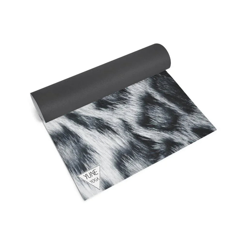 Load image into Gallery viewer, Yune Yoga - Snow Leopard Print Sustainable Yoga Mat – Ultra Grip + Eco PER | Yune