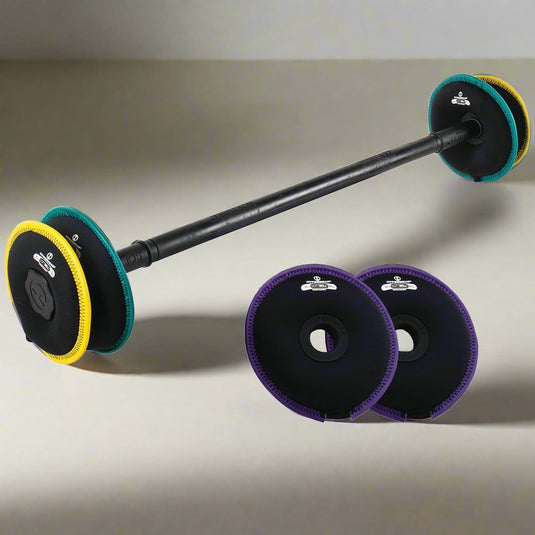 Hyperwear -Softbell Cardio Barbell Set | Complete Home Gym Weights