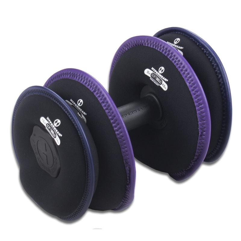 Load image into Gallery viewer, Hyperwear - SoftBell Adjustable Dumbbell | Versatile, Safe, Customizable Home Weights