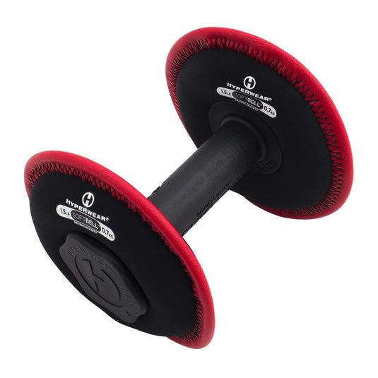 Hyperwear -SoftBell Adjustable Dumbbell | Versatile, Safe, Customizable Home Weights