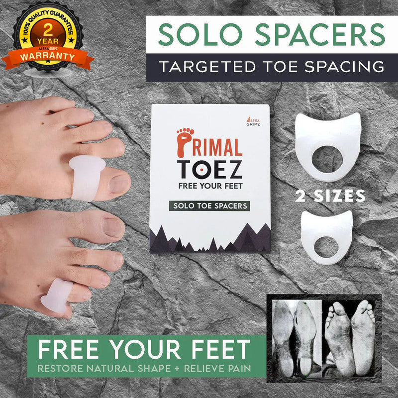 Load image into Gallery viewer, Primal Toez (by Alpha Gripz) - Walkabouts (Active Toe Spacers)