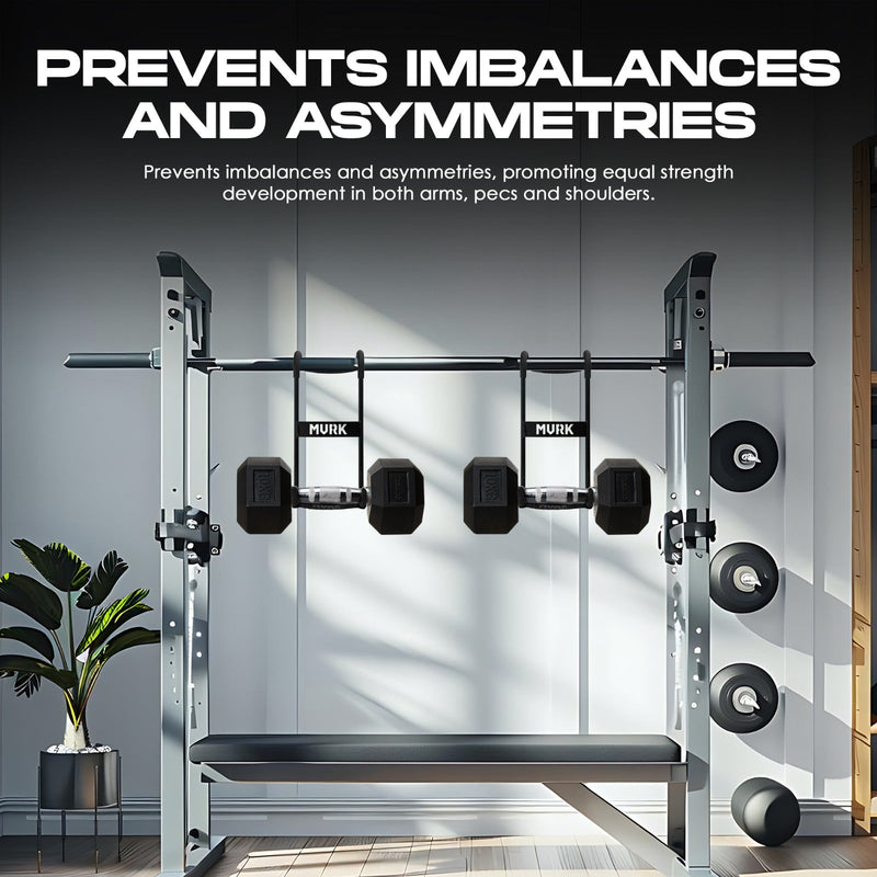 Load image into Gallery viewer, MVRK Gear - Mvrk Dumbbell Spotter Hooks Hanger - Holds Up to 250lbs