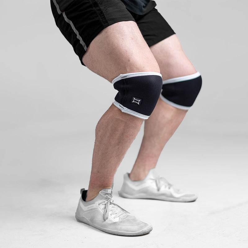 Load image into Gallery viewer, Mark Bell Sling Shot- Raw Knee Sleeves