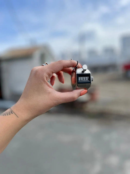 Elite Jumps - Stainless Steel Hand Tally Counter (H-102)