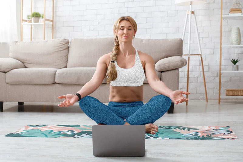 Load image into Gallery viewer, Yune Yoga - Dora Jungle Yoga Mat – 6mm Non-Slip, Eco-Friendly & Artist-Designed | Yune Yoga