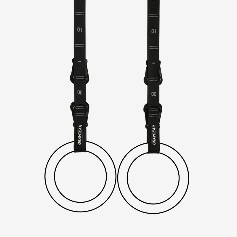 Load image into Gallery viewer, Gravgear - Grav Gymnastic Rings Straps (Without Rings)