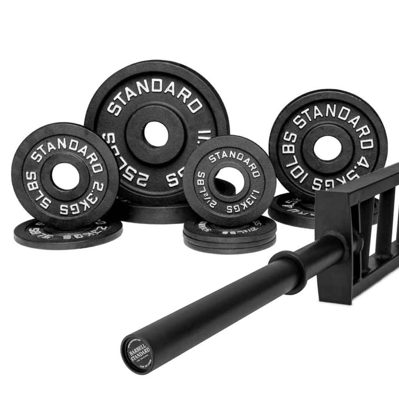 Load image into Gallery viewer, Barbell Standard - Specialty Bar & Weight Set Bundle Builder