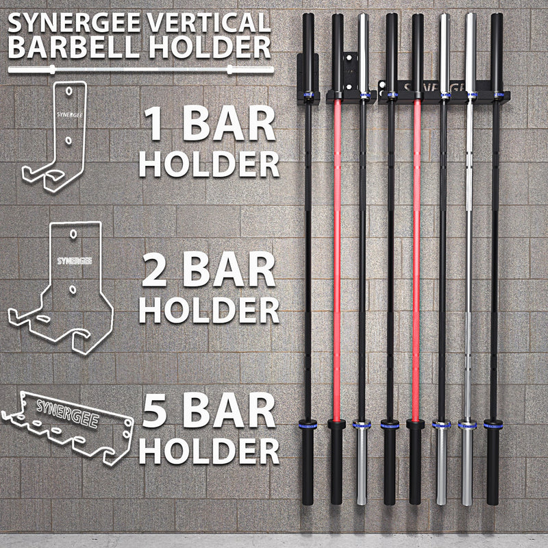 Load image into Gallery viewer, Synergee - Vertical Barbell Wall Storage Rack - Storage