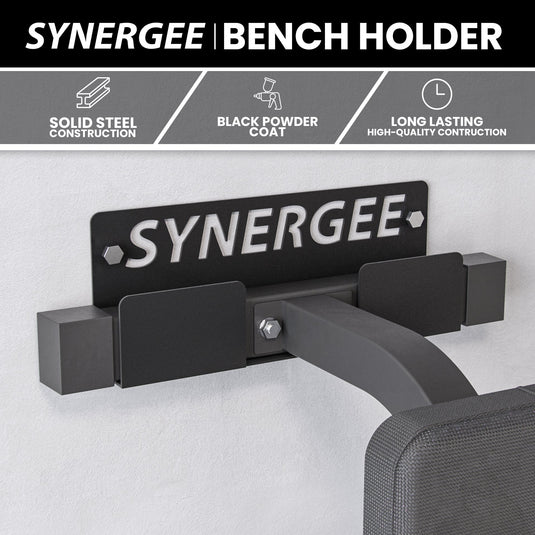 Synergee - weight bench storage rack