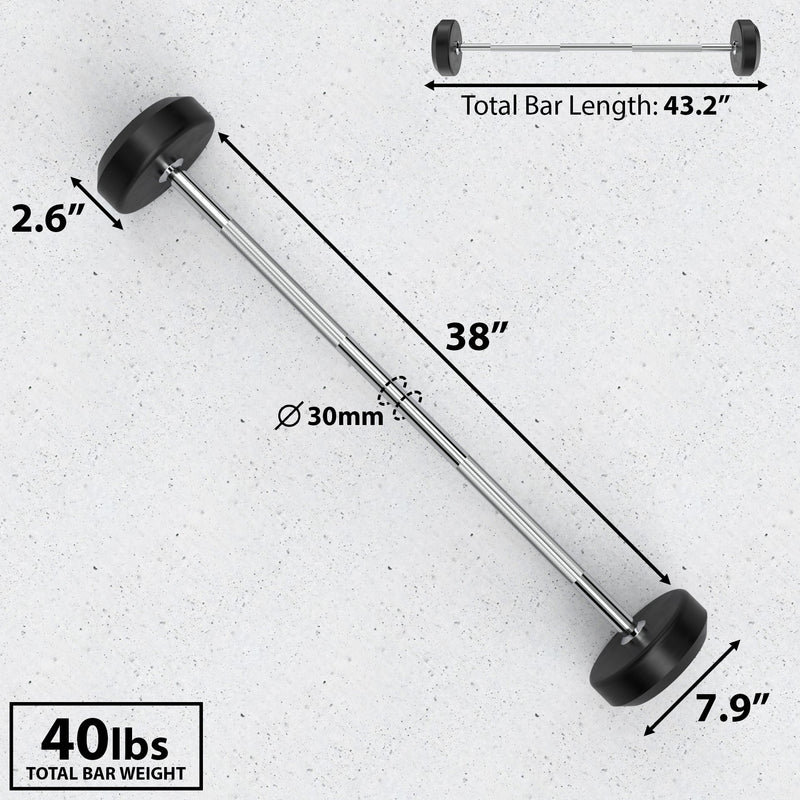 Load image into Gallery viewer, Synergee - Synergee Fixed Barbell