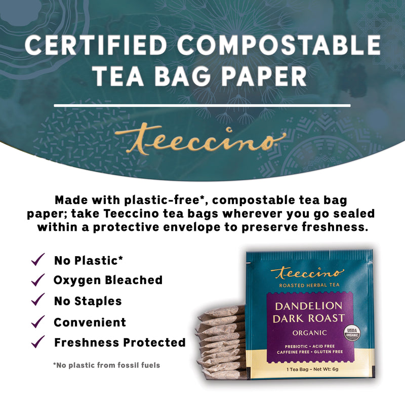Load image into Gallery viewer, Teeccino - Dandelion Dark Roast Roasted Herbal Tea