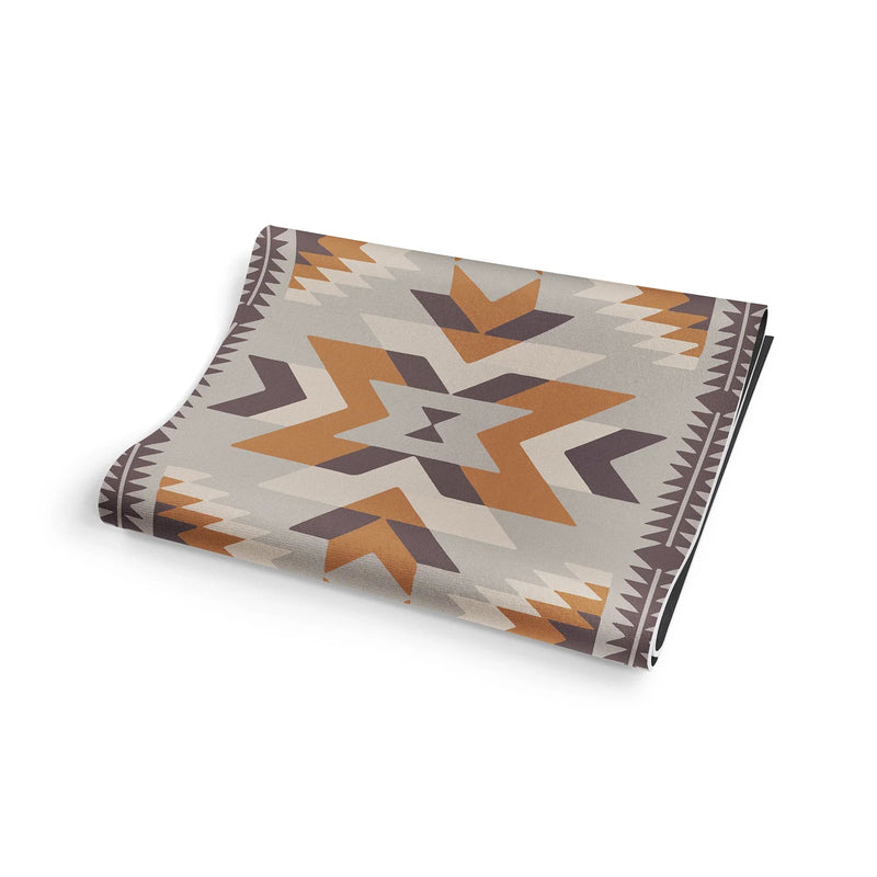 Load image into Gallery viewer, Yune Yoga - Teton Canyon Yoga Mat – 6 mm Extra Thick, Double-Sided Non-Slip, Eco-Friendly PER with Multi-Color Canyon Stripe Design | Yune Yoga