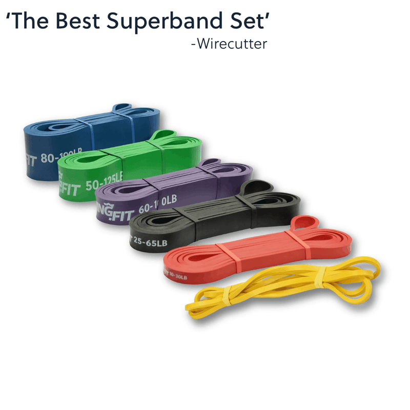 Load image into Gallery viewer, Living.Fit - Resistance Bands – Strength, Flexibility & Pull-Up Assistance - 41"