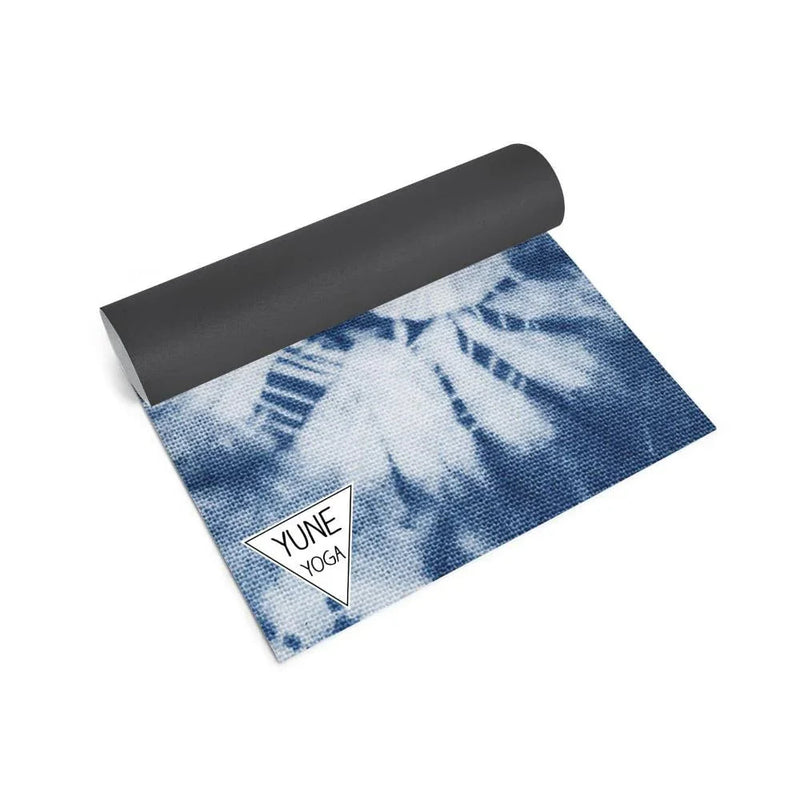 Load image into Gallery viewer, Yune Yoga - Yoga Mat | 6mm Thick | Blue Tie Dye | Non-Slip | Eco Friendly | Yune Yoga | Ataraxy