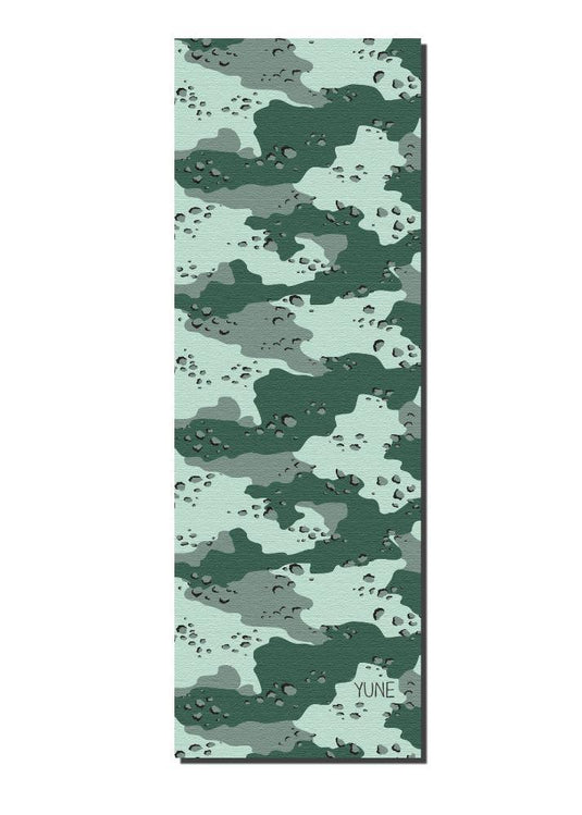 Yune Yoga - Yoga Mat | 6mm Thick | Camo | Non-Slip | Eco Friendly | Yune Yoga | Camo 1