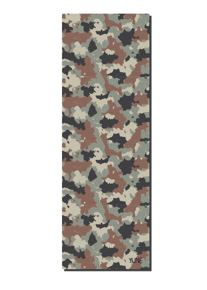 Load image into Gallery viewer, Yune Yoga - Yoga Mat | 6mm Thick | Camo | Non-Slip | Eco Friendly | Yune Yoga | Camo 3
