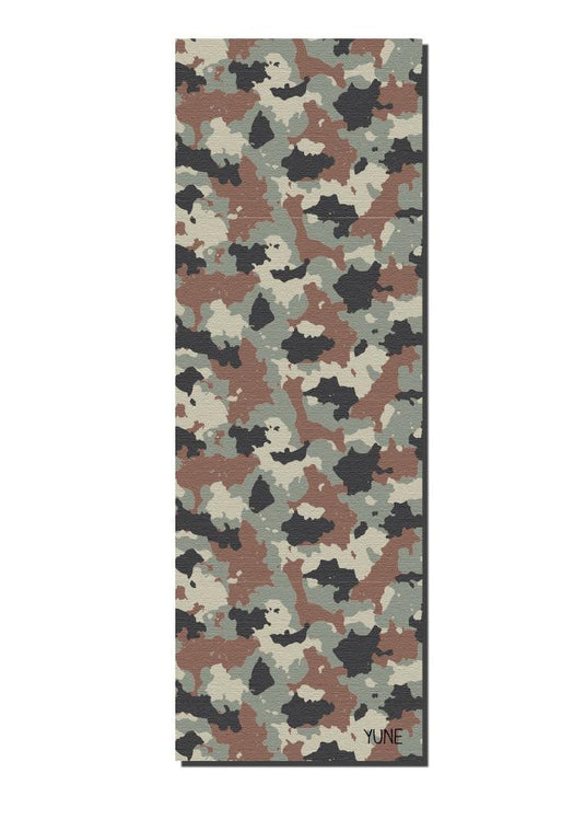 Yune Yoga - Yoga Mat | 6mm Thick | Camo | Non-Slip | Eco Friendly | Yune Yoga | Camo 3