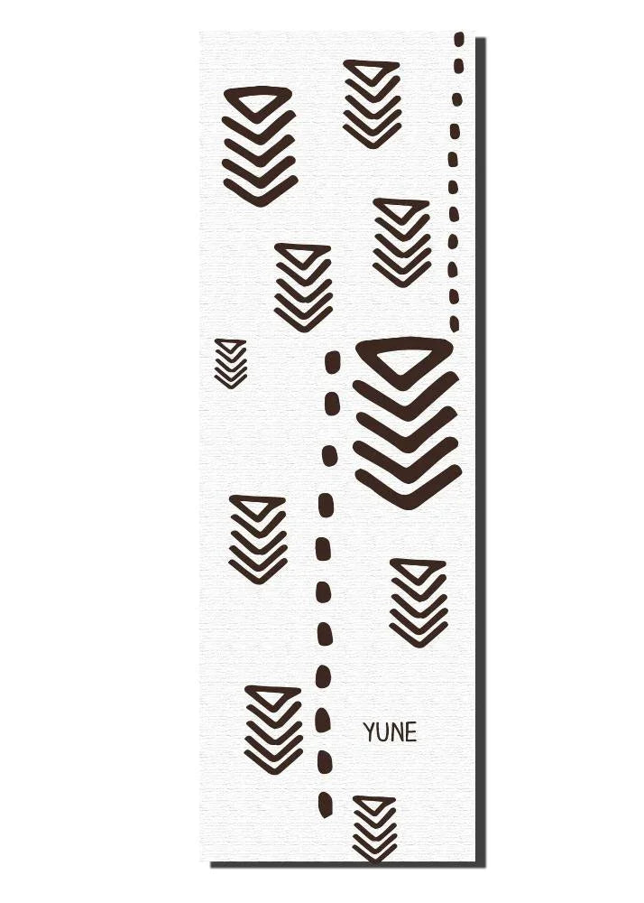 Load image into Gallery viewer, Yune Yoga - Polar Peace — Crag 6mm White Yoga Mat for Hot & Home Practice