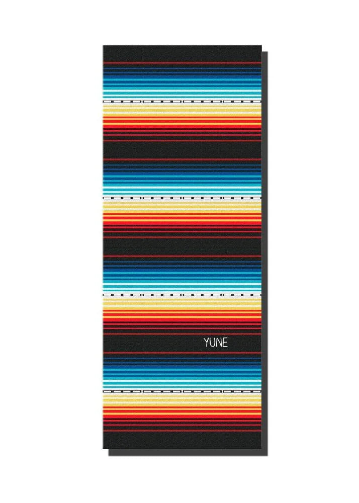 Load image into Gallery viewer, Yune Yoga - Yoga Mat | 6mm Thick | Striped | Non-Slip | Eco Friendly | Yune Yoga | Devo