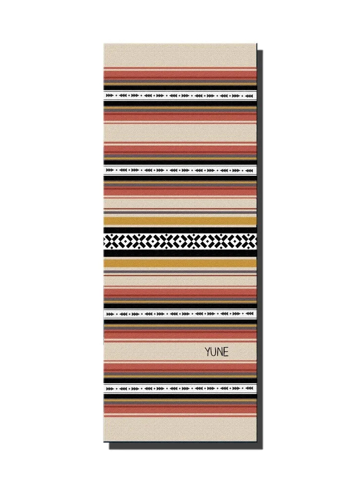 Load image into Gallery viewer, Yune Yoga - Yoga Mat | 6mm Thick | Striped | Non-Slip | Eco Friendly | Yune Yoga | Dion