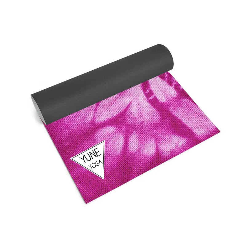 Load image into Gallery viewer, Yune Yoga - Yoga Mat | 6mm Thick | Pink Tie Dye | Non-Slip | Eco Friendly | Yune Yoga | Elan