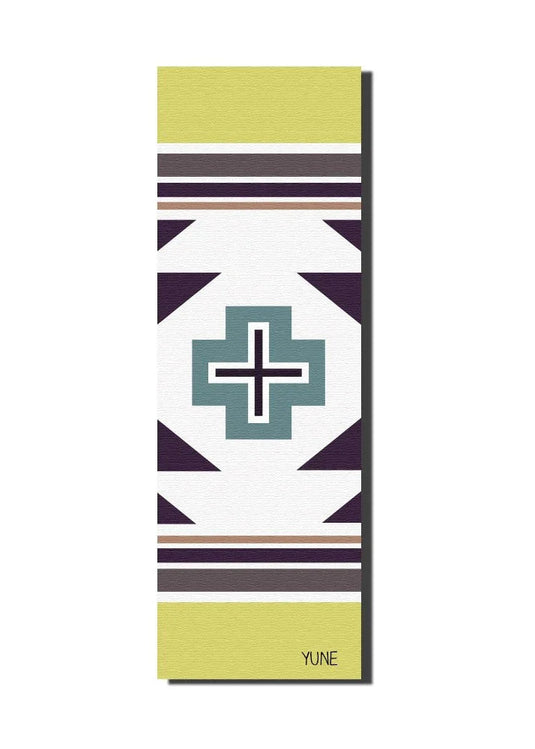Yune Yoga - Yoga Mat | 6mm Thick | Green | Non-Slip | Eco Friendly | Yune Yoga | Gemini