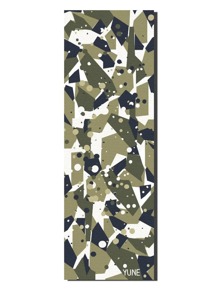Load image into Gallery viewer, Yune Yoga - Yoga Mat | 6mm Thick | Green | Non-Slip | Eco Friendly | Granite