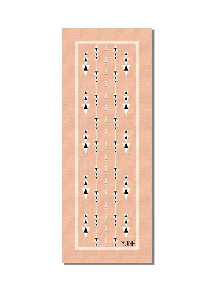 Load image into Gallery viewer, Yune Yoga - Margot “Golden Hour Flow” Yoga Mat – 6mm Non-Slip, Eco-Friendly (Tan)
