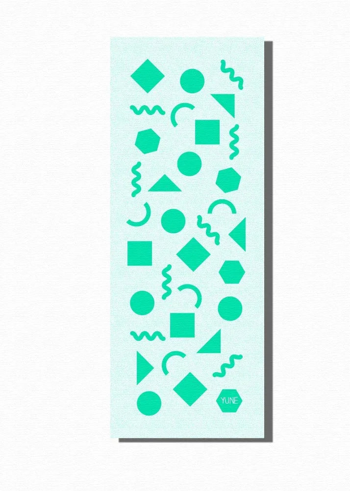 Load image into Gallery viewer, Yune Yoga - Oberon “Forest Flow” Yoga Mat – 6mm Non-Slip, Eco-Friendly (Green)
