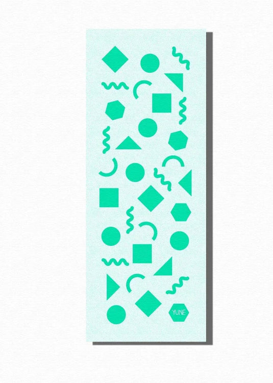Yune Yoga - Yoga Mat | 6mm Thick | Green | Non-Slip | Eco Friendly | Yune Yoga | Oberon