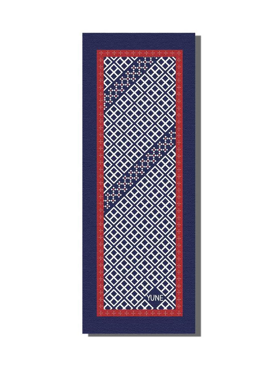 Yune Yoga - Yoga Mat | 6mm Thick | Blue | Non-Slip | Eco Friendly | Yune Yoga | Reiko