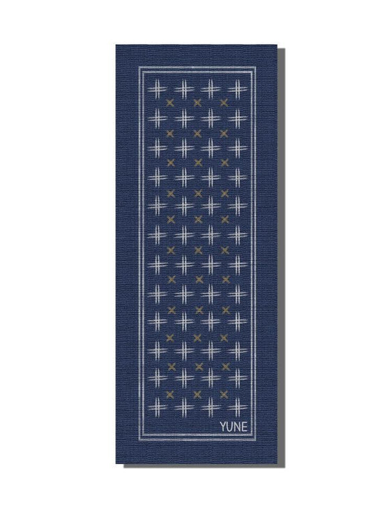 Yune Yoga - Yoga Mat | 6mm Thick | Blue | Non-Slip | Eco Friendly | Yune Yoga | Sakura
