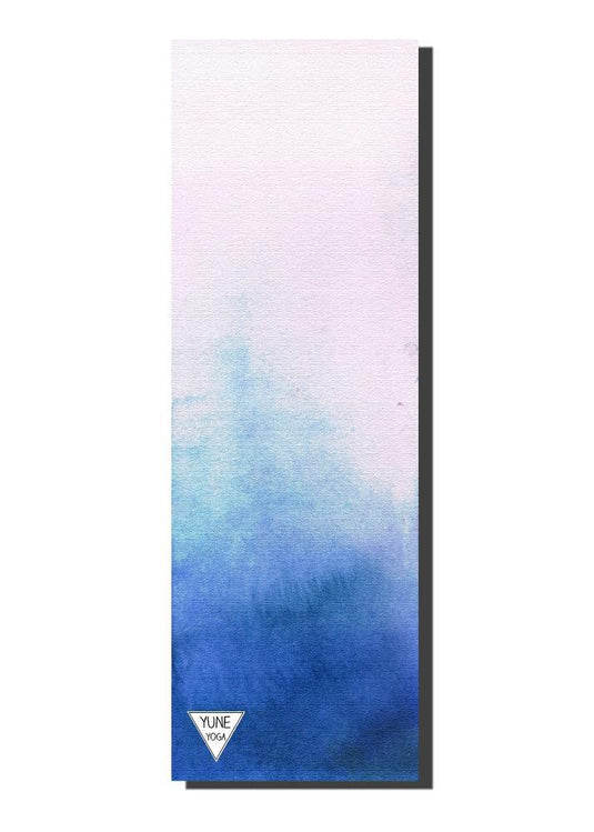 Yune Yoga - Yoga Mat | 6mm Thick | Blue | Non-Slip | Eco Friendly | Yune Yoga | Serenity.