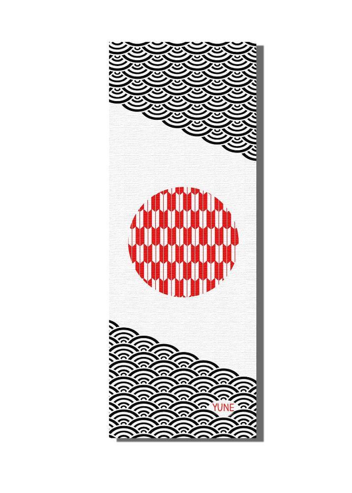 Load image into Gallery viewer, Yune Yoga - Yoga Mat | 6mm Thick | White Black | Non-Slip | Eco Friendly | Yune Yoga | Toru