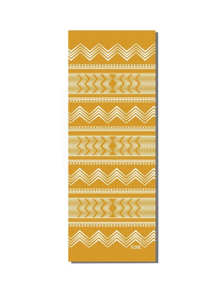 Load image into Gallery viewer, Yune Yoga - Yoga Mat | 6mm Thick | Yellow | Non-Slip | Eco Friendly | Yune Yoga | Wes.