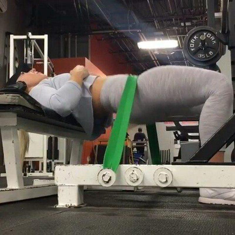 Load image into Gallery viewer, The X Bands - 1 3/4" Wide Green 100lb Resistance Loop Workout Band - Perfect for pull ups or hip thrusts.