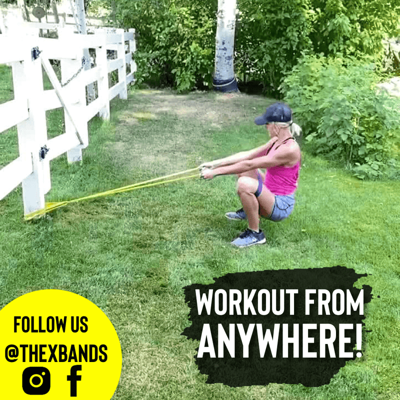 Load image into Gallery viewer, The X Bands - 1/4" Yellow 15lbs Resistance Loop Workout Band - Great for stretching and upper body workouts