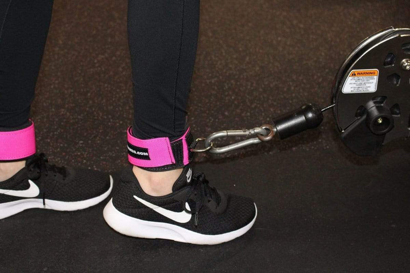 Load image into Gallery viewer, The X Bands - Ankle Straps for Cable Machines - For Legs, Glutes, Abs, and Hip Workouts