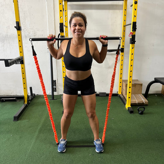 The X Bands - Full Body and Squat Workout Kit For Home or Travel