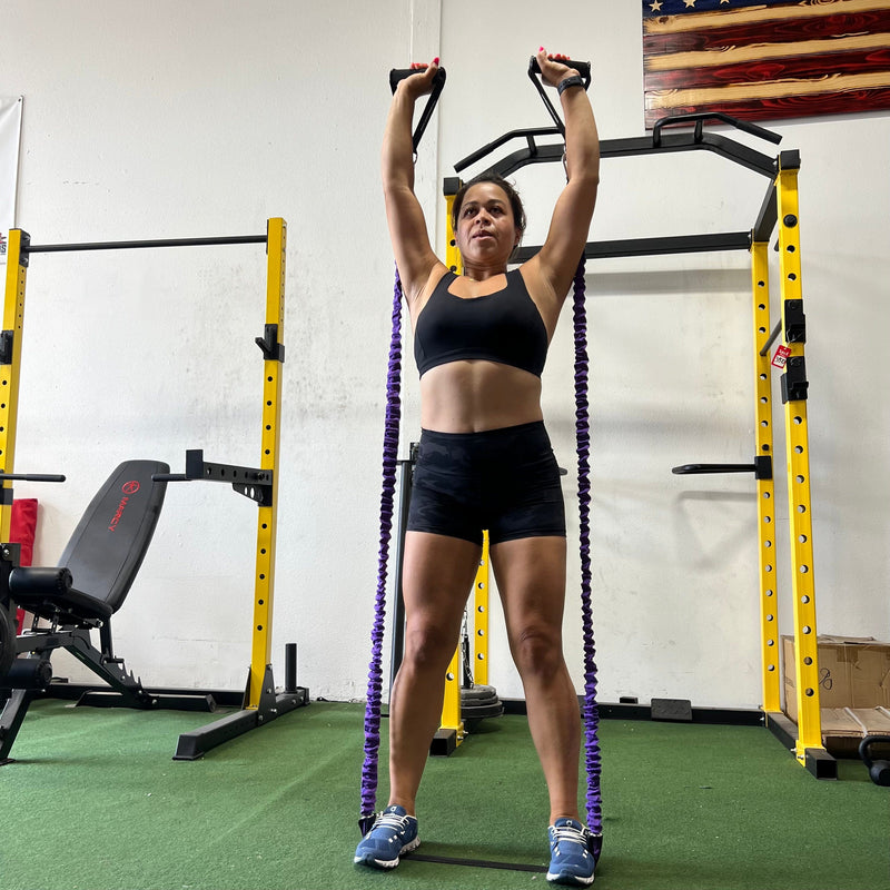 Load image into Gallery viewer, The X Bands - Full Body and Squat Workout Kit For Home or Travel