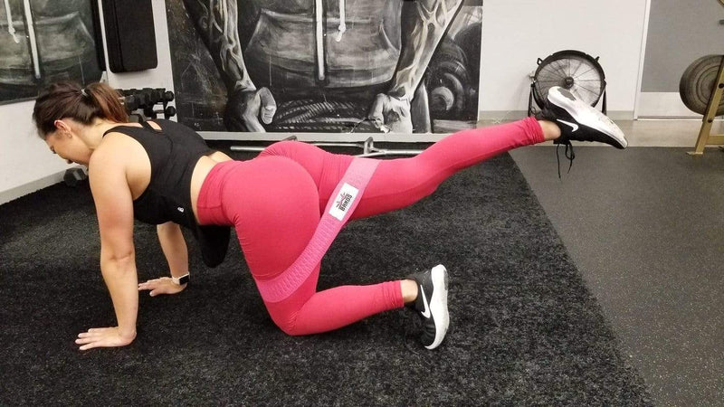 Load image into Gallery viewer, The X Bands - 3" Fabric Non-Slip Workout Booty Building Band level 4