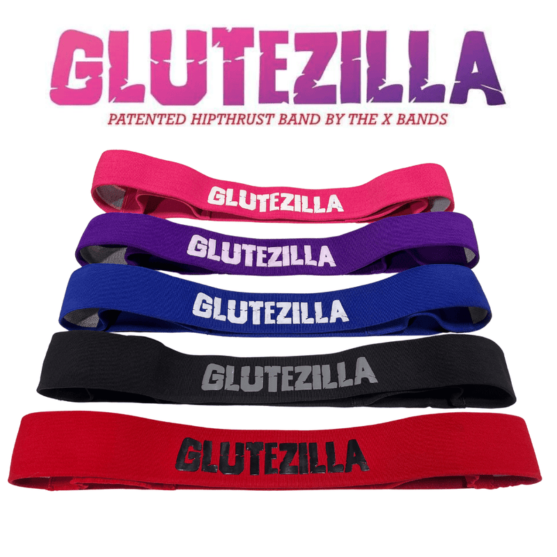 Load image into Gallery viewer, The X Bands - GLUTEZILLA Patented Hip Thrust Glute Workout Resistance Band