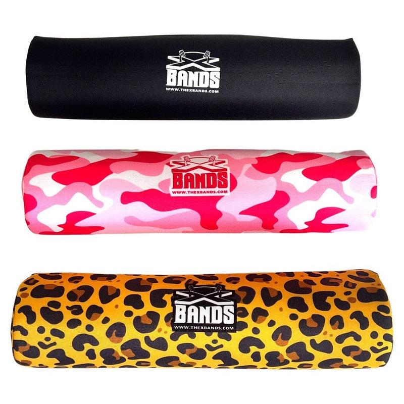 Load image into Gallery viewer, The X Bands - Barbell pad | Squat Pad - Pads for Squats, Lunges, & Hip Thrusts - Neck & Shoulder Protection