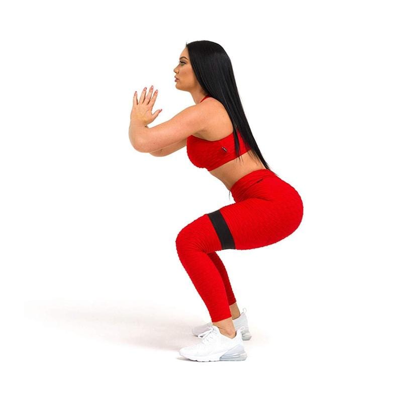 Load image into Gallery viewer, The X Bands - 2" Fabric Non-slip Workout Booty Building Band Level 2.