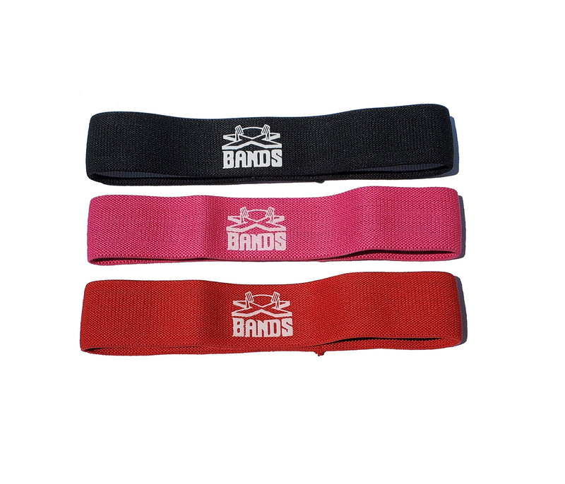 Load image into Gallery viewer, The X Bands - 2" Fabric Non-Slip Workout Booty Building Band Level 2