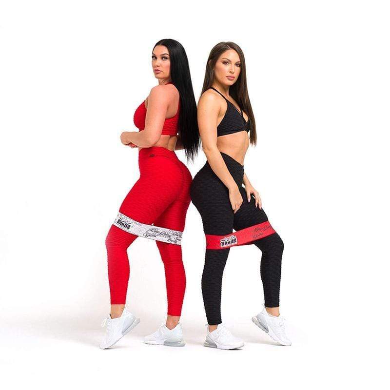 Load image into Gallery viewer, The X Bands - 3" Fabric Non-Slip Workout Booty Building Band Level 3