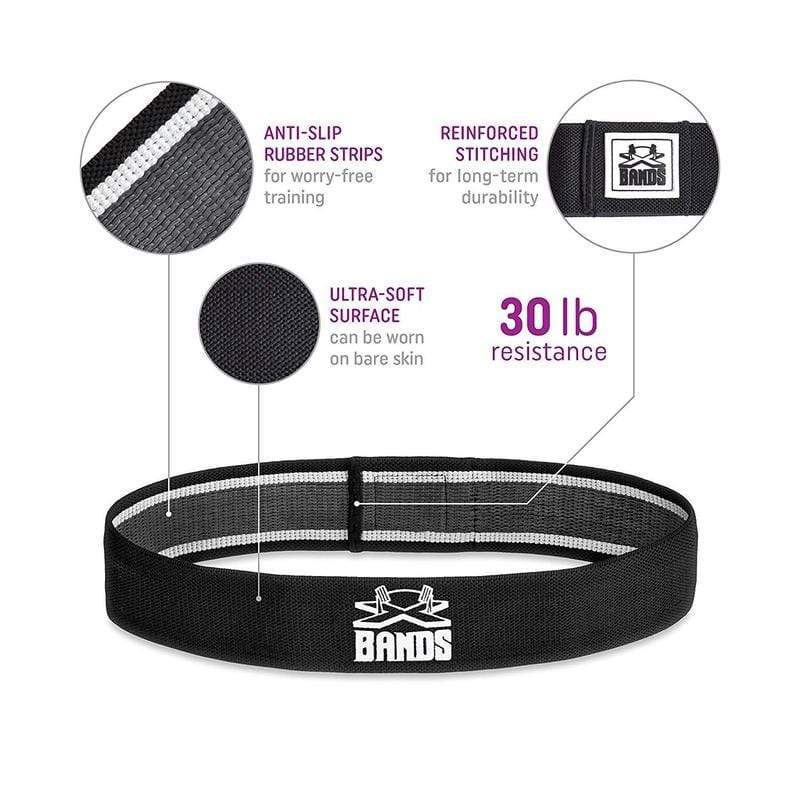 Load image into Gallery viewer, The X Bands - 2" Fabric Non-slip Workout Booty Building Band Level 2.