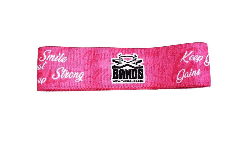 Load image into Gallery viewer, The X Bands - Set of 4 Fabric Booty Building Bands with Guide Book