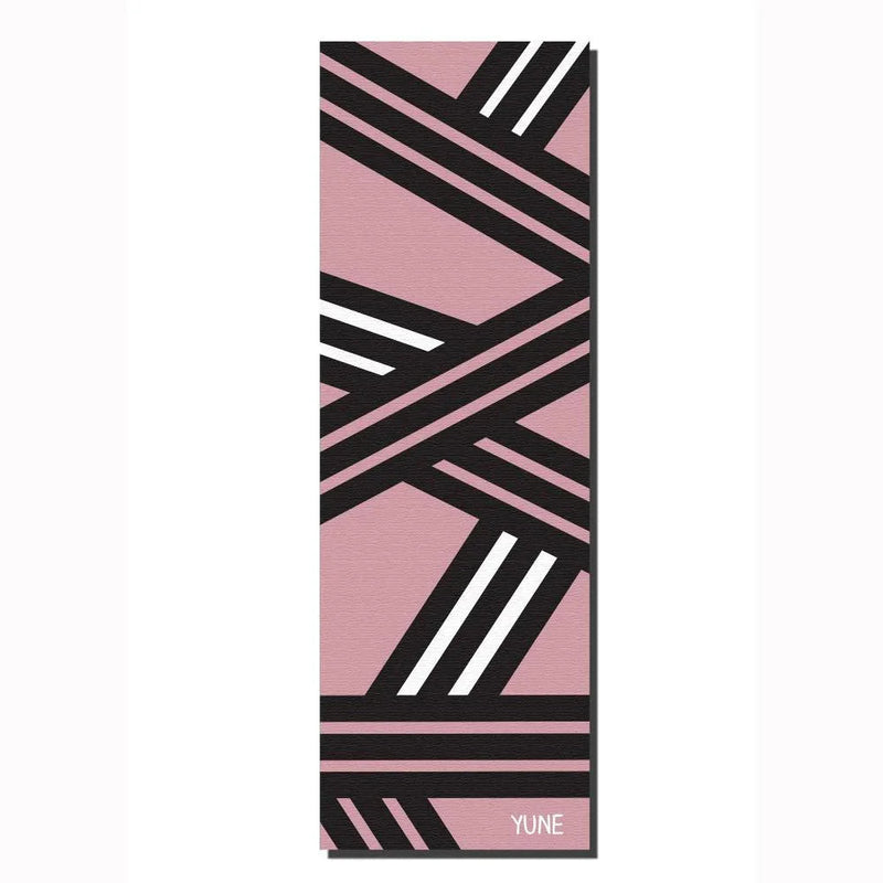Load image into Gallery viewer, Yune Yoga - Pink Power Pose — TI22 6mm Non-Slip Yoga Mat